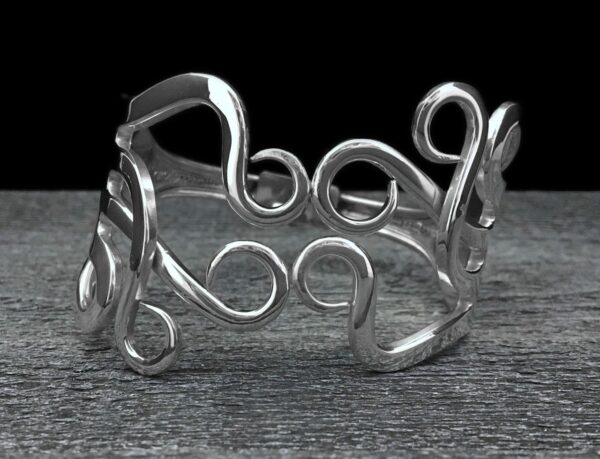 Celtic Double Fork Bracelet